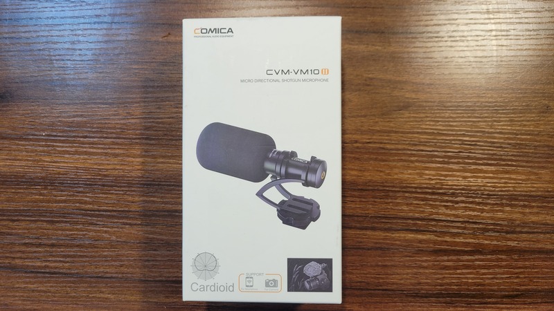 COMICA CVM-VM10II 미니 샷건형 스마트폰 카메라 마이크