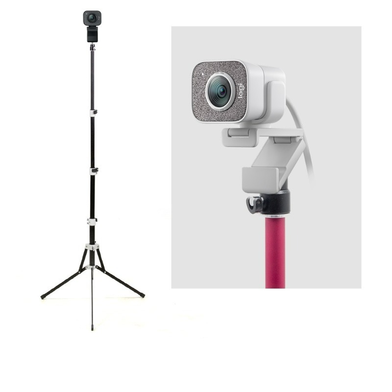 로지텍 스트림캠 stream cam 스트리밍 웹캠 다용도 삼각대 세트